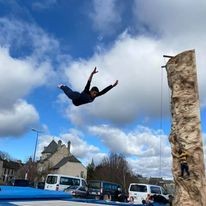 Celian Piqué journée olympique 2022  aubrac 