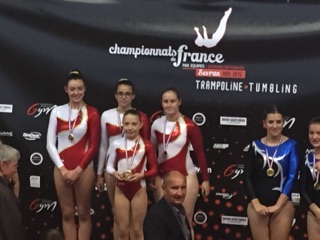 Les filles championnes de France DN3