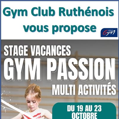 Stage gym passion octobre